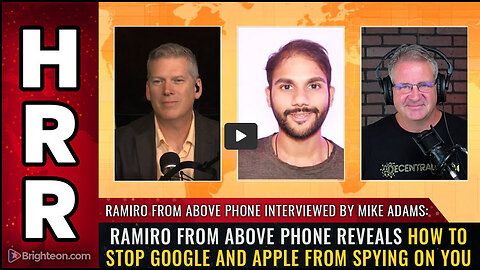 Ramiro from Above Phone reveals how to STOP GOOGLE and APPLE from SPYING on you