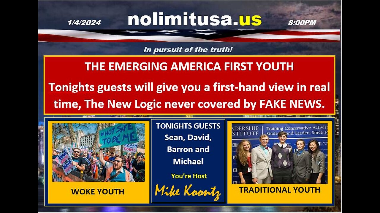 THE EMERGING AMERICA FIRST YOUTH