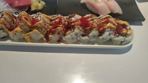 1st order of sushi