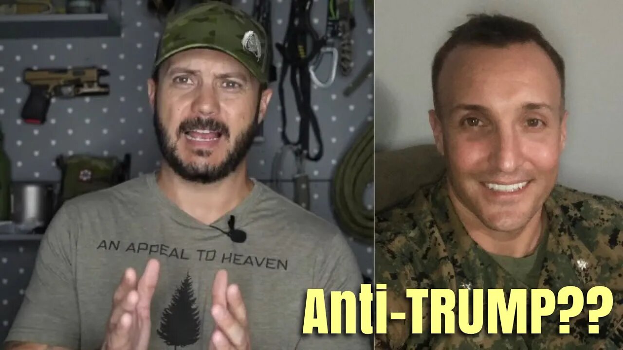 Marine Colonel is in the BRIG & Anti-TRUMP Post