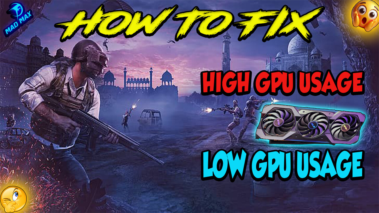 HOW TO FIX || HIGH GPU USAGE || FOR LOW END GPU || & || LOW GPU USAGE FOR HIGH END GPU || 🖥️2025