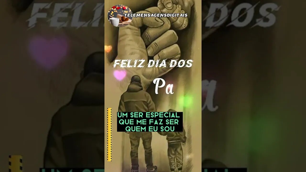 [LINDA MENSAGEM] PARA O DIA DOS PAIS! #Shorts