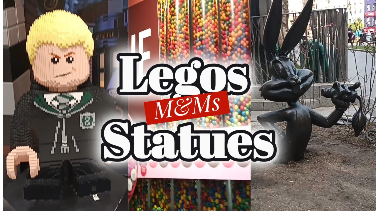 Legos, M&Ms and Statues