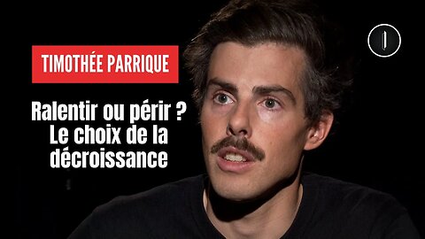 "La CROISSANCE VERTE est une ILLUSION" (économie) | Timothée Parrique