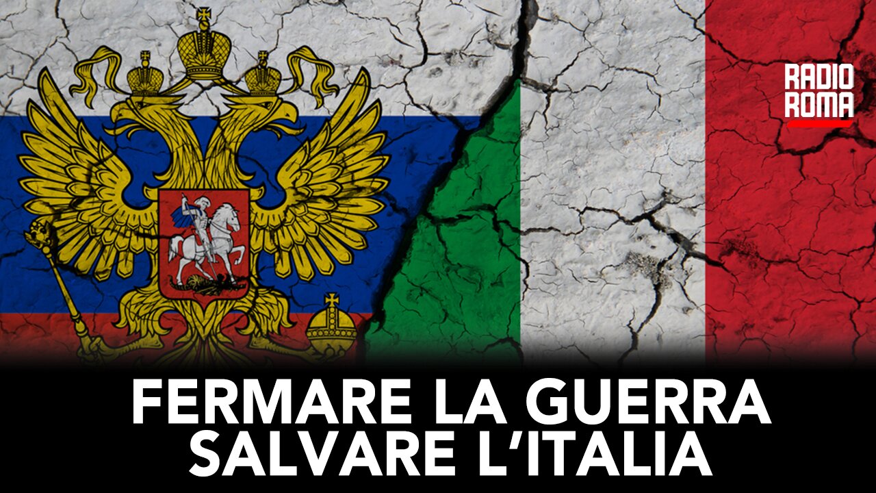 FERMARE LA GUERRA, SALVARE L’ITALIA (con Michele Rallo)