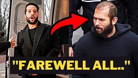 Tristan Tate Final Message To His Fans (Sad News)