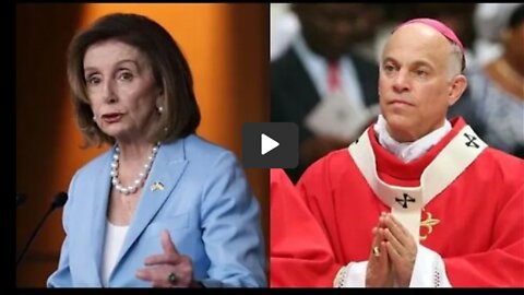 ARCIVESCOVO DI SAN FRANCISCO RIFIUTA LA COMUNIONE ALLA SATANISTA NANCY PELOSI