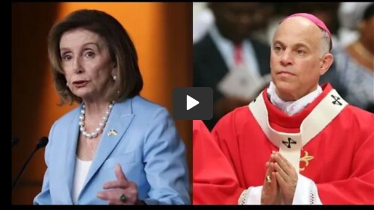 ARCIVESCOVO DI SAN FRANCISCO RIFIUTA LA COMUNIONE ALLA SATANISTA NANCY PELOSI