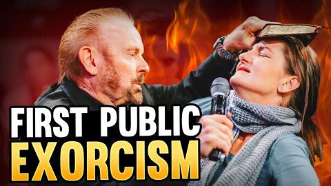My FIRST public EXORCISM ever! by @Bob Larson... The REAL Exorcist!
