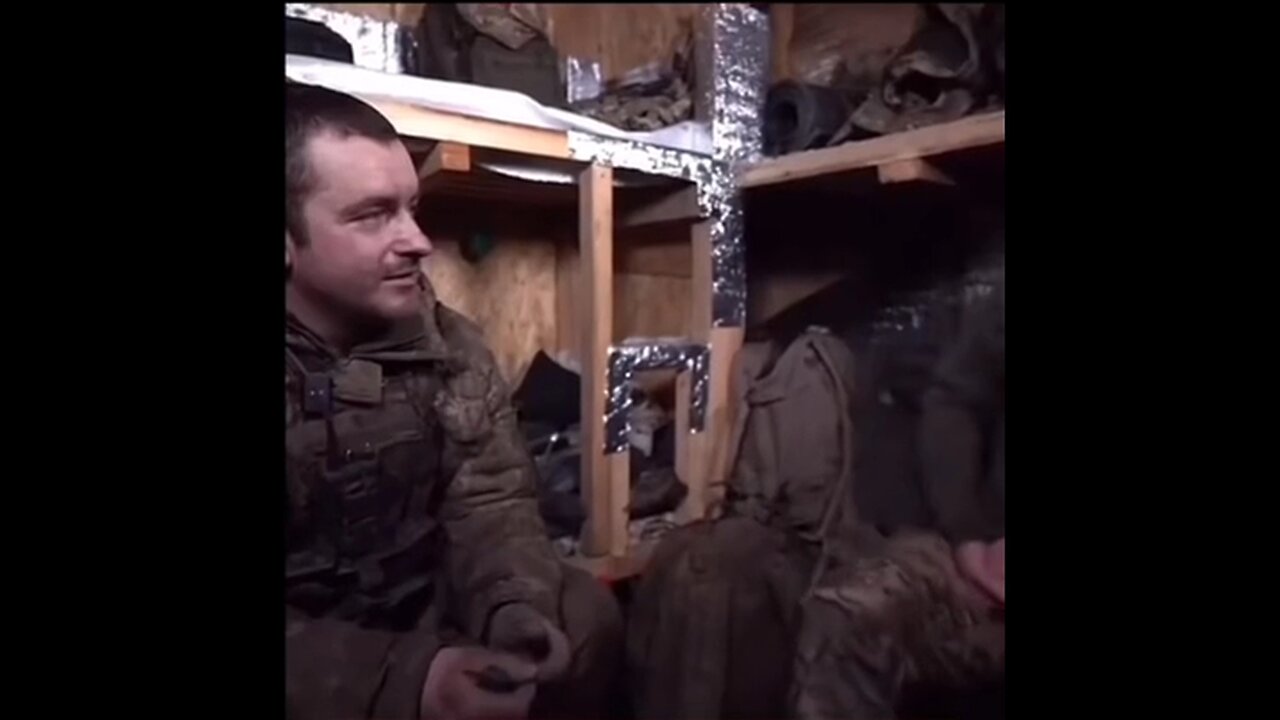 A Ukrainian soldier confesses that he wants to loose his leg