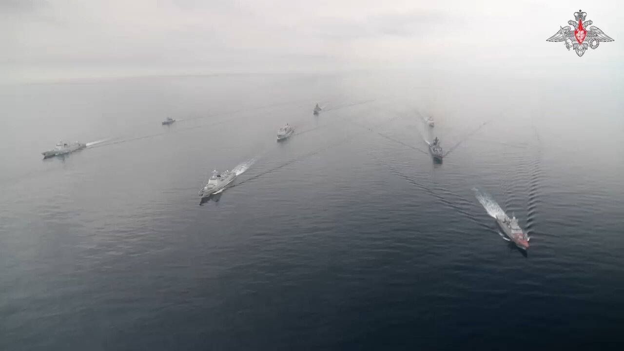 🇬🇧🇨🇳Shots of Russian-Chinese exercises in the Sea of ​​Japan