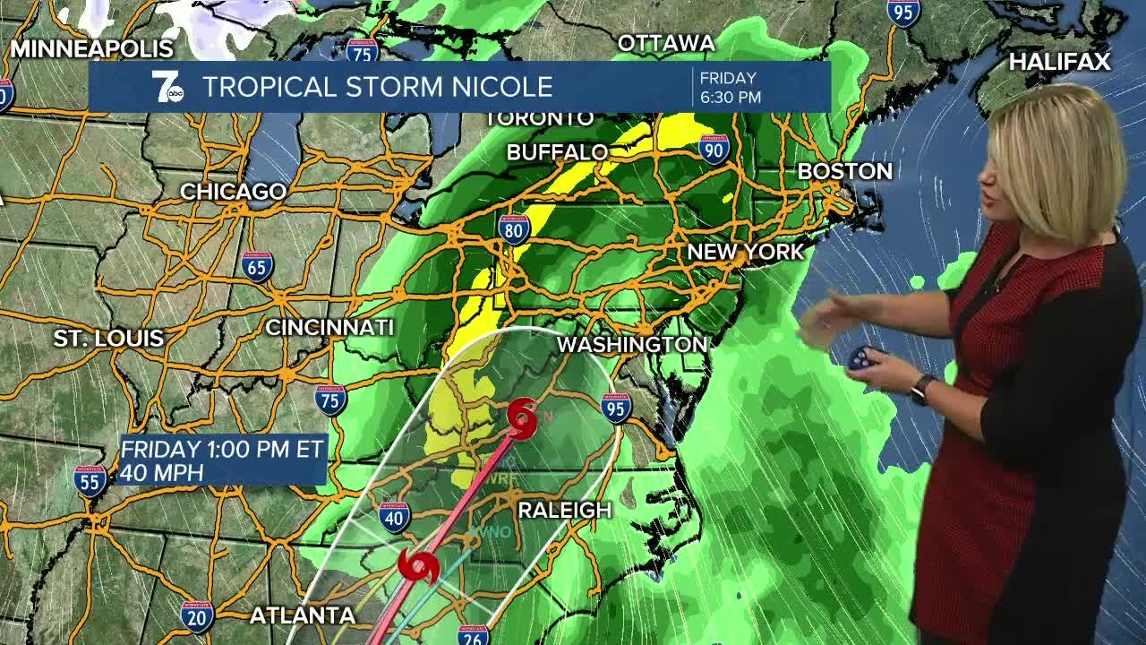 7 Weather 6pm Update, Tuesday, November 8