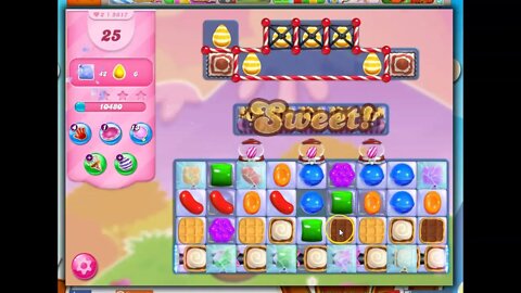 Candy Crush Level 5617 Talkthrough, 27 Moves 0 Boosters