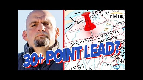 Lt. Gov John Fetterman BLOWS AWAY Establishment Dem Conor Lamb In New PA Senate Poll With 30pt Lead