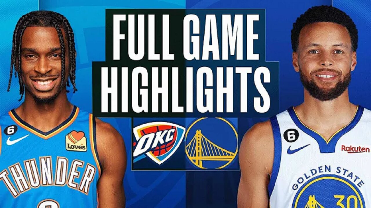 Oklahoma City Thunder vs. Golden State Warriors Full Game Highlights | Apr 4 | 2023 NBA Season