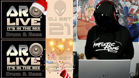 AR Live - Drum and Bass - Christmas & Happy New Year's Special - TRAILER