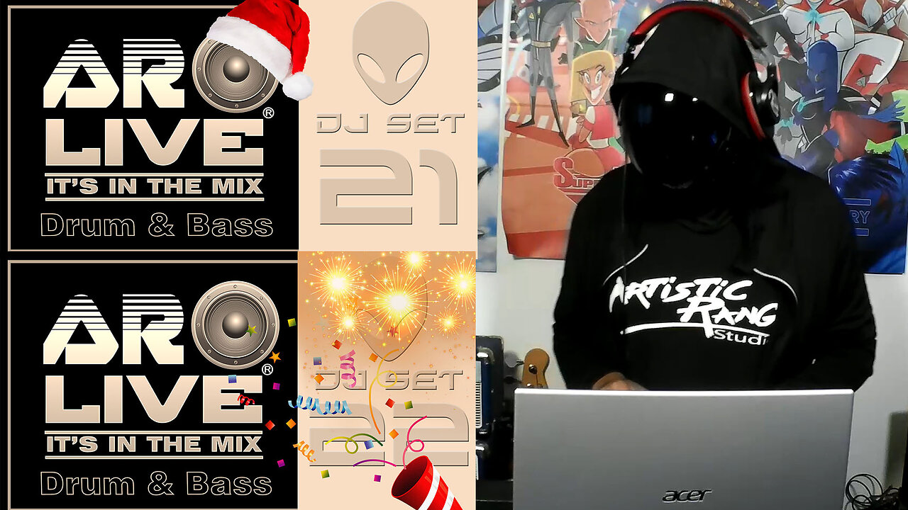 AR Live - Drum and Bass - Christmas & Happy New Year's Special - TRAILER