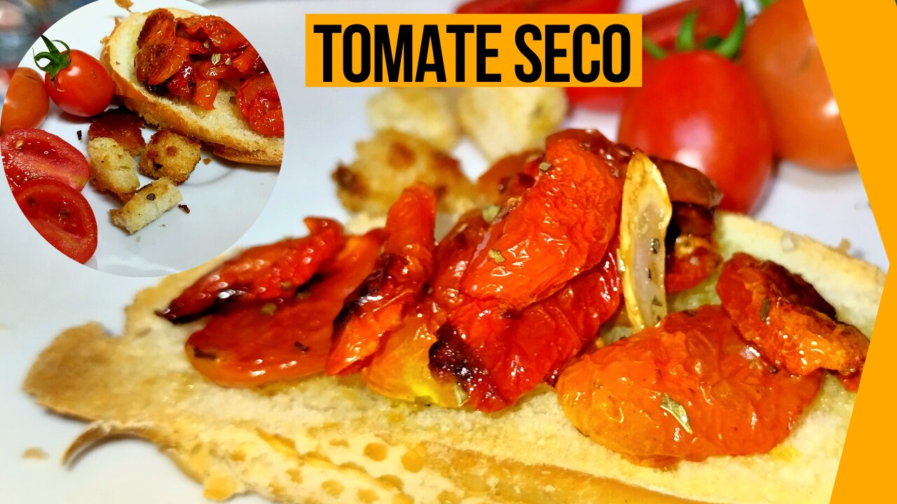 Como fazer Tomate Seco- Conserva- Tomate Cereja desidratado