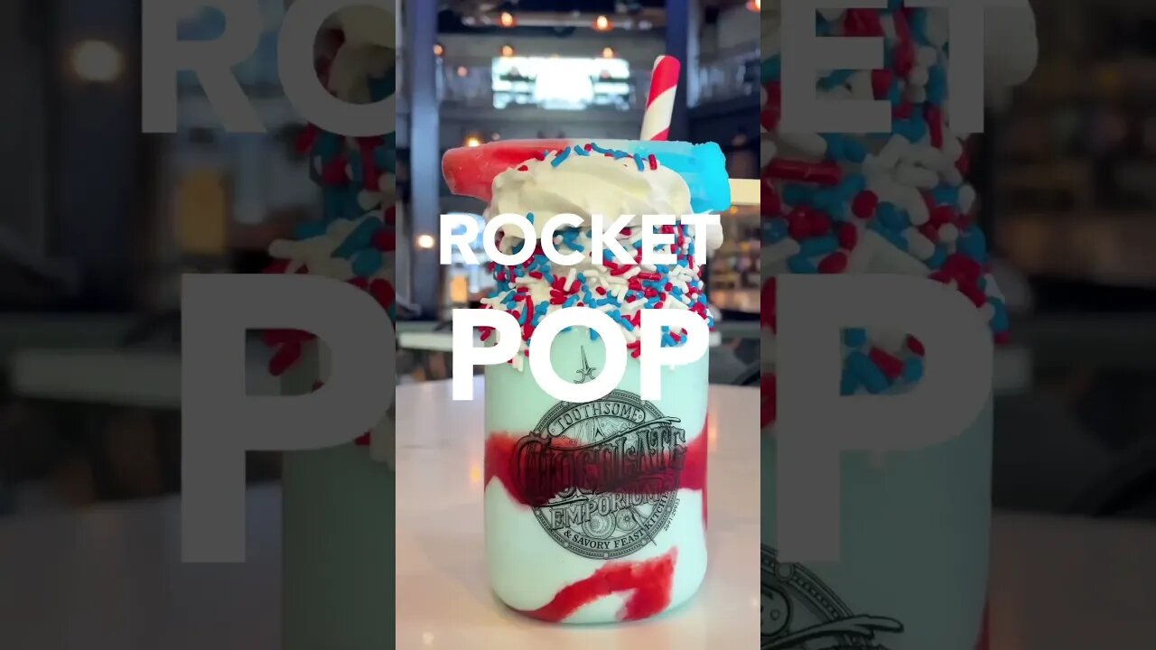 E esse shake ABSURDO - Toothsome’s Dessert Foundry, no Universal CityWalk Hollywood #universal