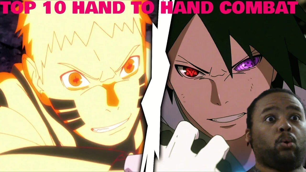 Top 10 Anime Hand 2 Hand Combat Reaction