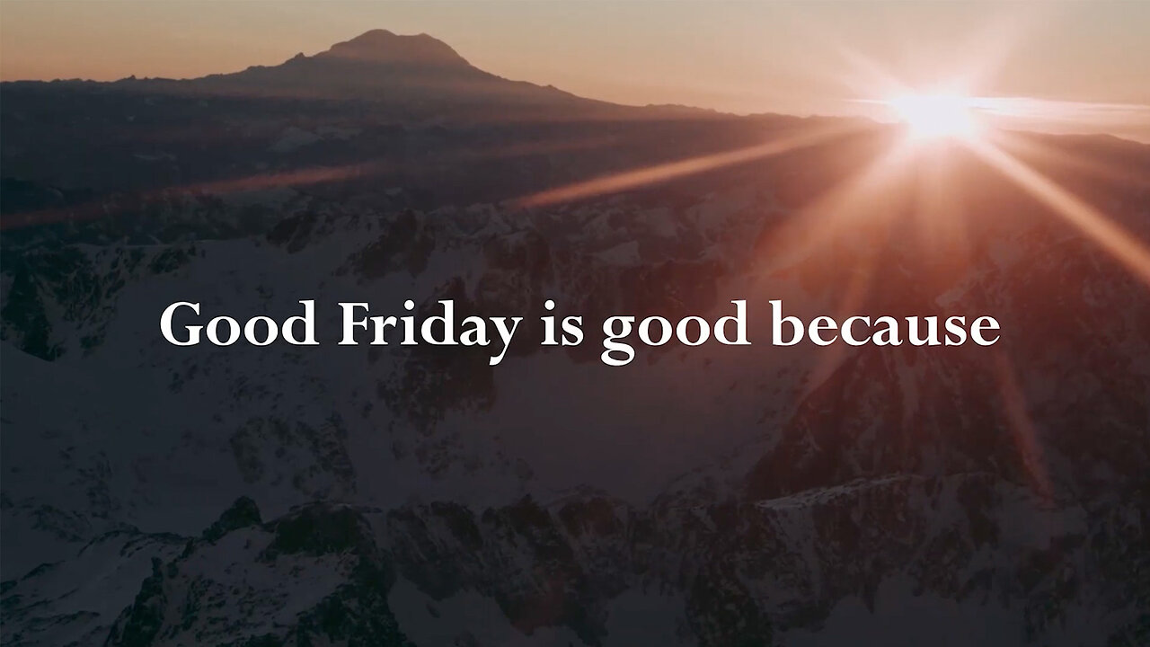 Happy Good Friday from Loveworld USA | Good Friday is GOOD Because?