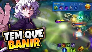 ELA TÁ TÃO FORTE QUE NEM O COUNTER ME PAROU | MOBILE LEGENDS