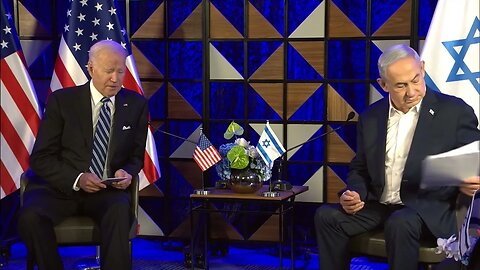 Netanyahu expresses gratitude as Biden condemns Hamas, backs Israel's claims on Gaza hospital blast.