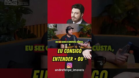 Ele é comediante e investidor #imoveis #shortsyoutube #dinheiro