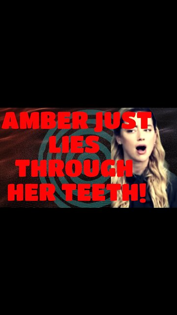 “I never wanted this out” #amberheard LIES through her teeth #shorts
