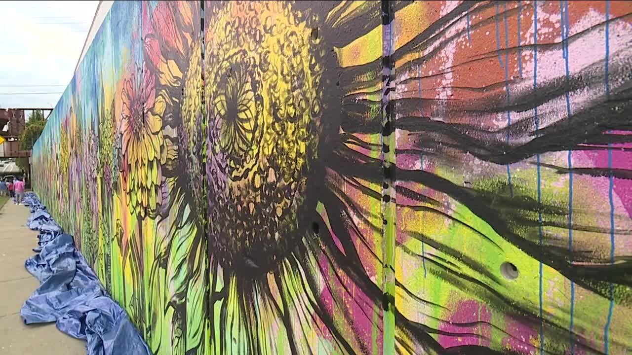 Community unveils 30,000-square-foot mural in CLE