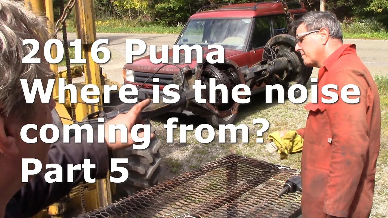 2016 Defender 110 with a noise from somewhere and a few other repairs Part 5. The cunning plan!