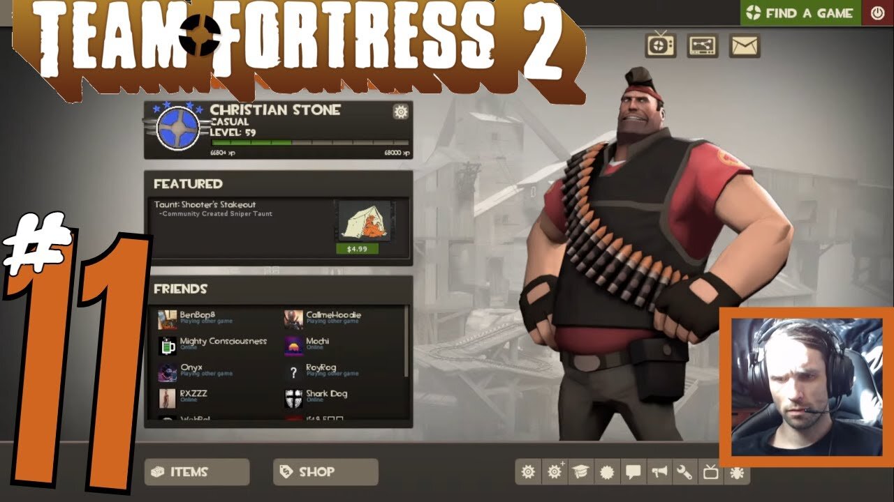 #11 Team Fortress 2! "It's Day Time" Christian Stone LIVE!