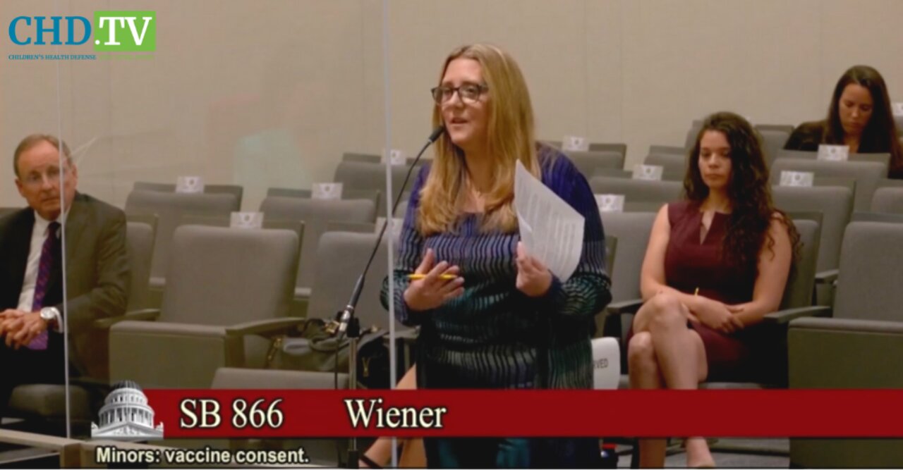 Exposing CA SB 866 Minor Consent to Vaccination - Dangerous Threat to Children and Parents