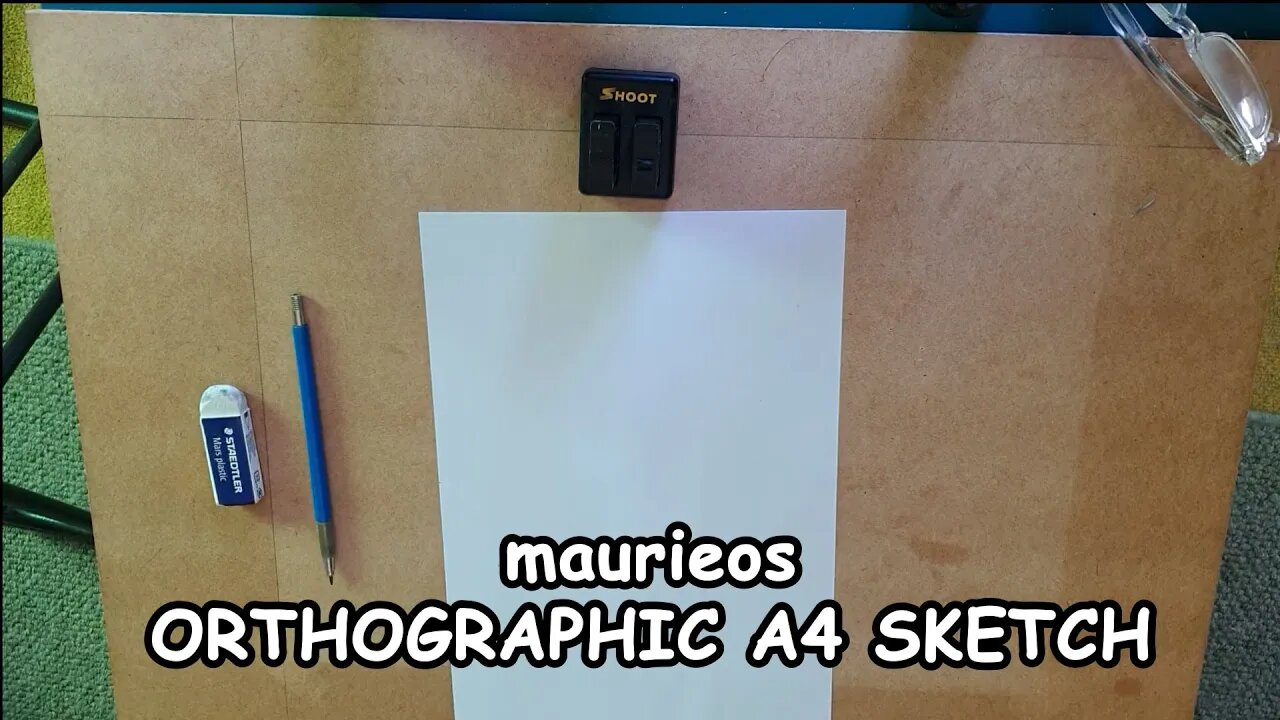 maurieos ORTHOGRAPHIC A4 SKETCH