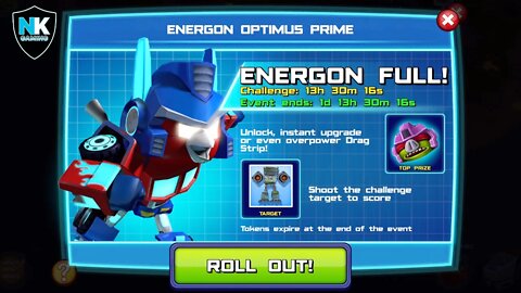 Angry Birds Transformers - Energon Optimus Prime - Day 5