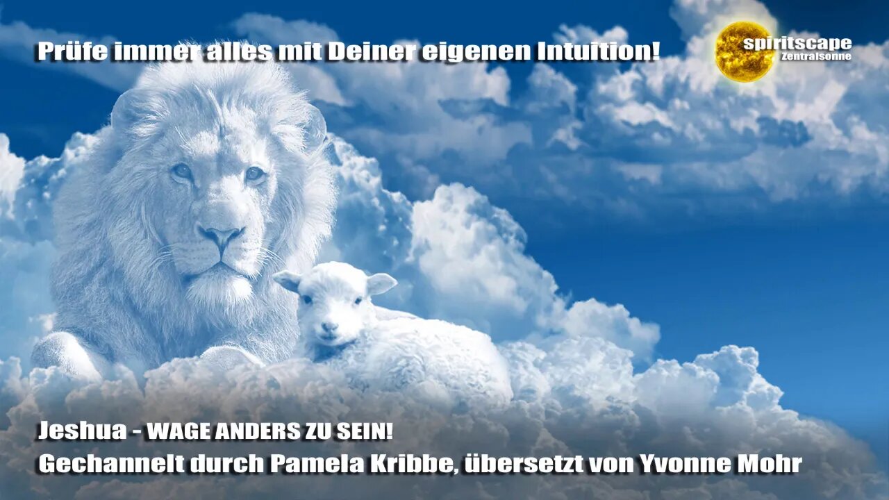 Jeshua - WAGE ANDERS ZU SEIN!