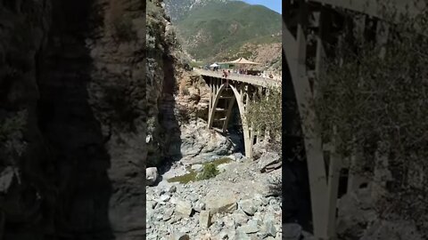 Bridge to nowhere and a jumper! 💣 🐴 🎥