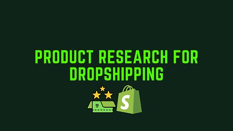 Product Research 101