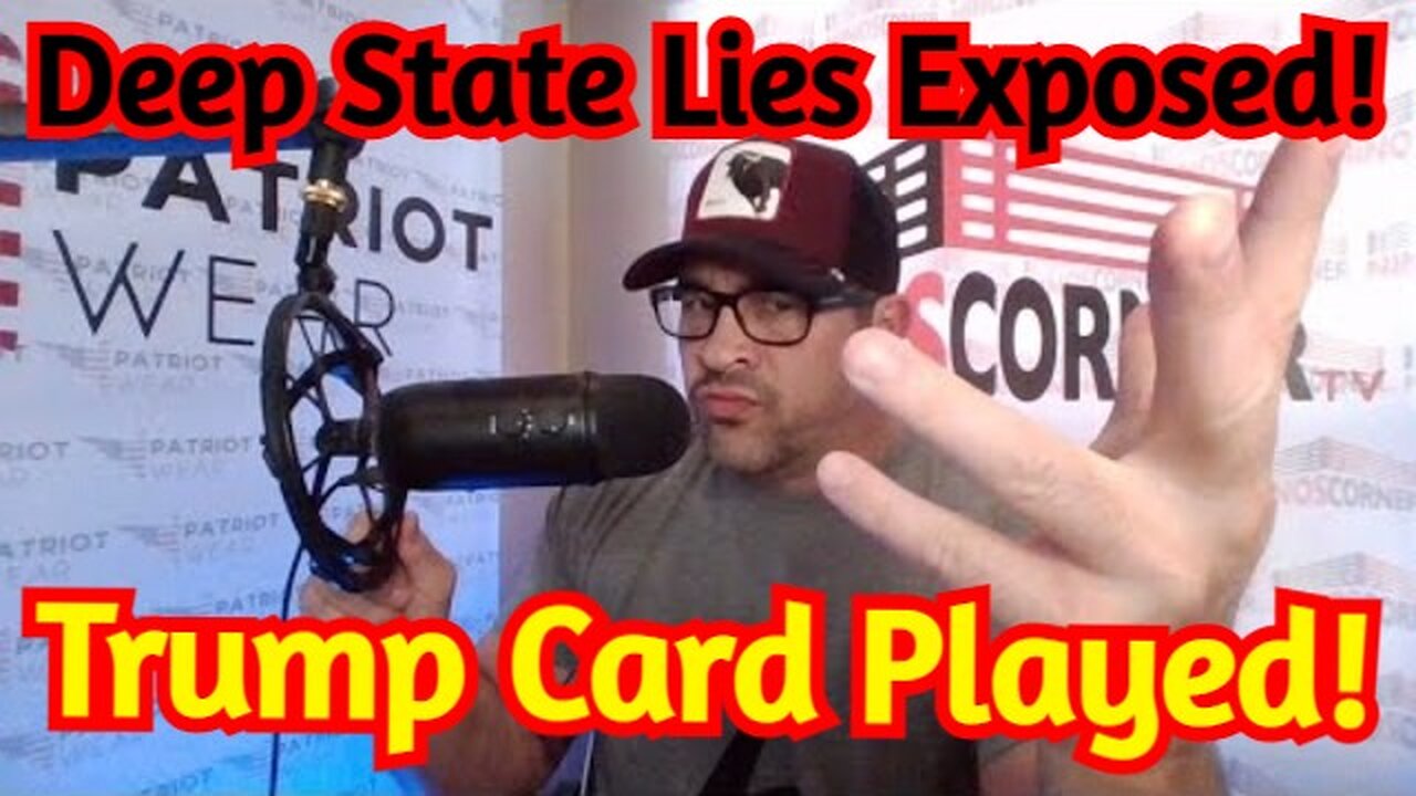 David Nino Rodriguez: Trump Card Played - Deep State Lies Exposed!