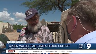 Clogged culvert amped up Green Valley-Sahuarita floods