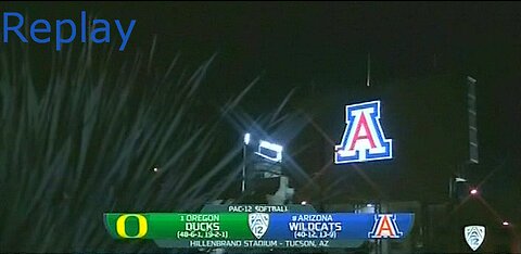 2014 Softball - OR @ AZ - Game 2 (Replay)