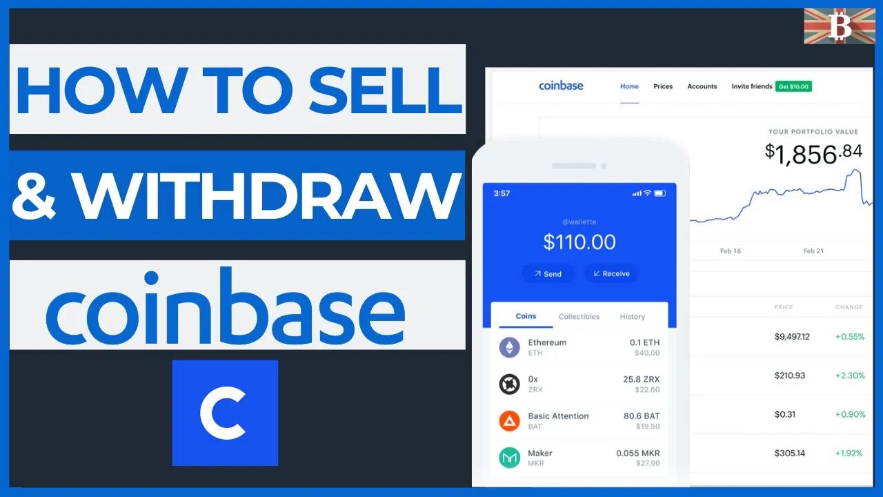 How to Sell & Withdraw from Coinbase (Bank Transfer & PayPal)