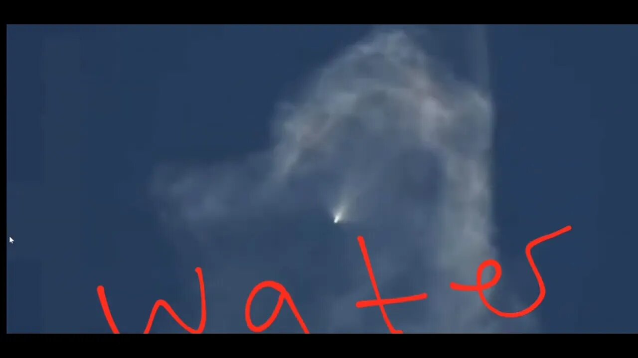 Space X Rocket Hits Firmament