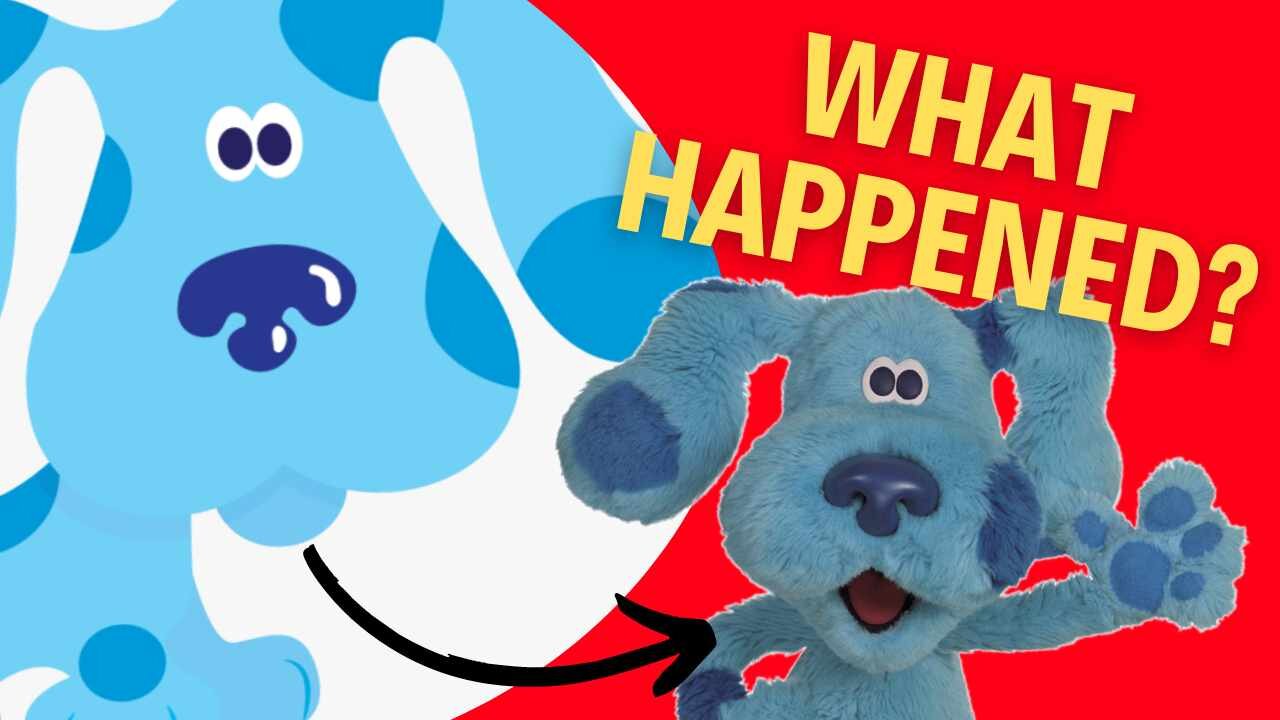 Where are the BLUE'S ROOM puppets? BLUE'S CLUES became a PUPPET? Puppet History!