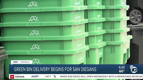 San Diego delivering compost bins to customers a year after new law took effect