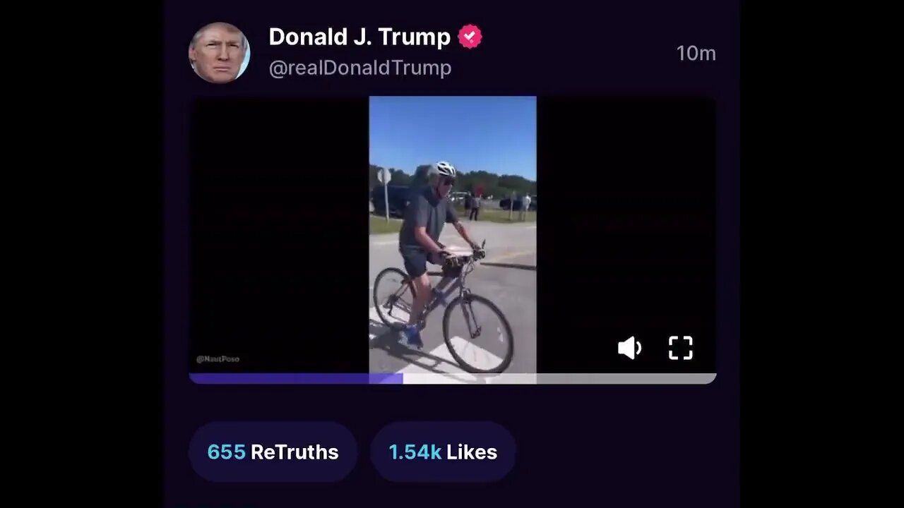Die Wahrheit hinter Joe Bidens Fahrradunfall!