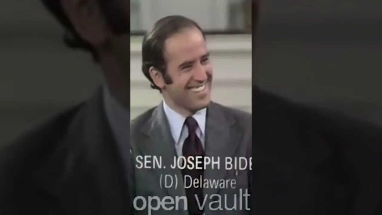 Biden in 1974: “Well, I'm Not Sure You Should Assume I'm Not Corrupt”