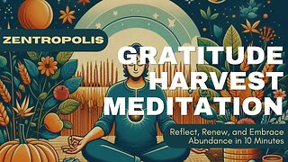 Gratitude Harvest Meditation: Reflect, Renew, and Embrace Abundance in 10 Minutes