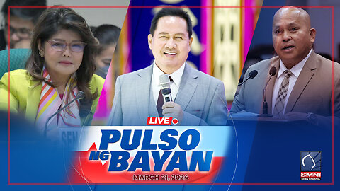 LIVE: Pulso ng Bayan kasama sina Admar Vilando, Jade Calabroso at Carlo Catiil | March 21, 2024