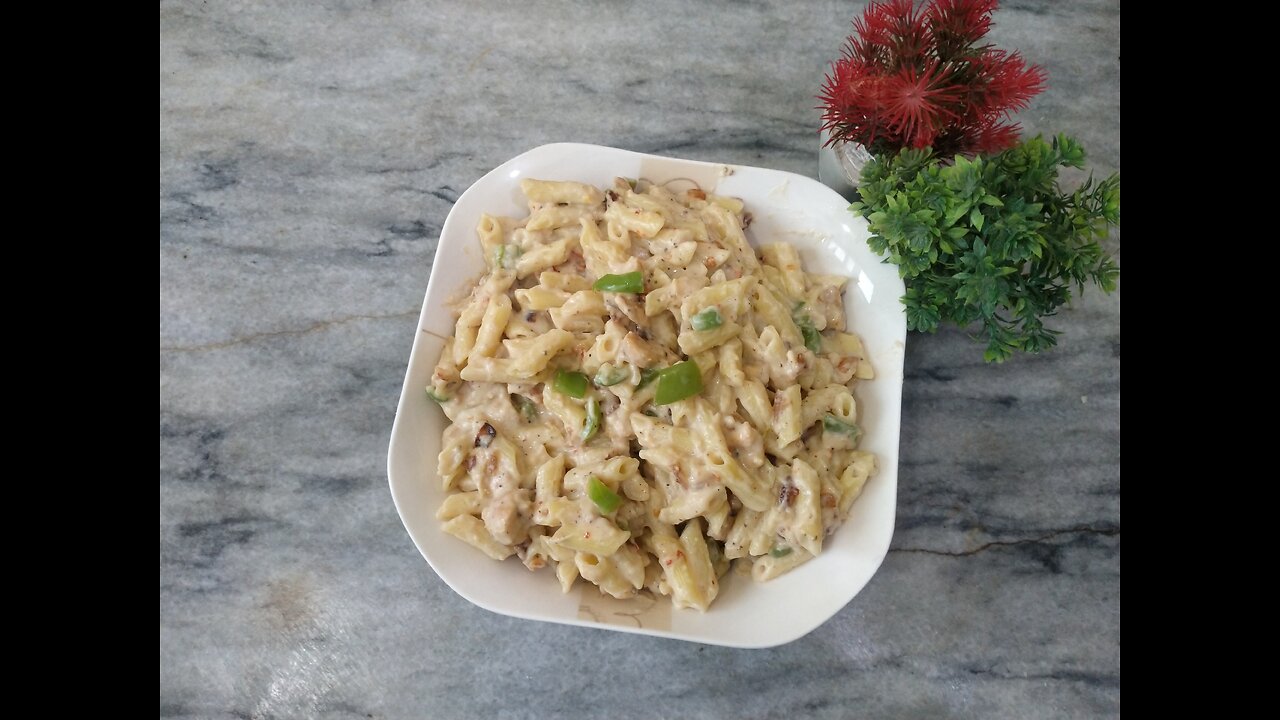 White sauces pasta| esay recipe of white sauces pasta| Pasta recipe